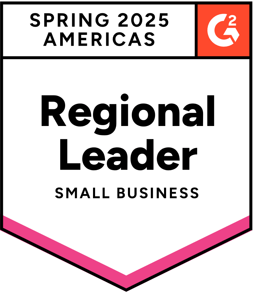 G2 Spring 2025 Americas: Regional Leader Small Business