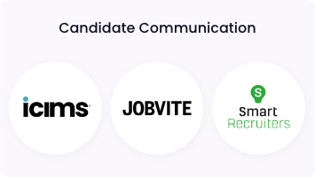 HR Management Card - Tab 1 - Candidate Communication