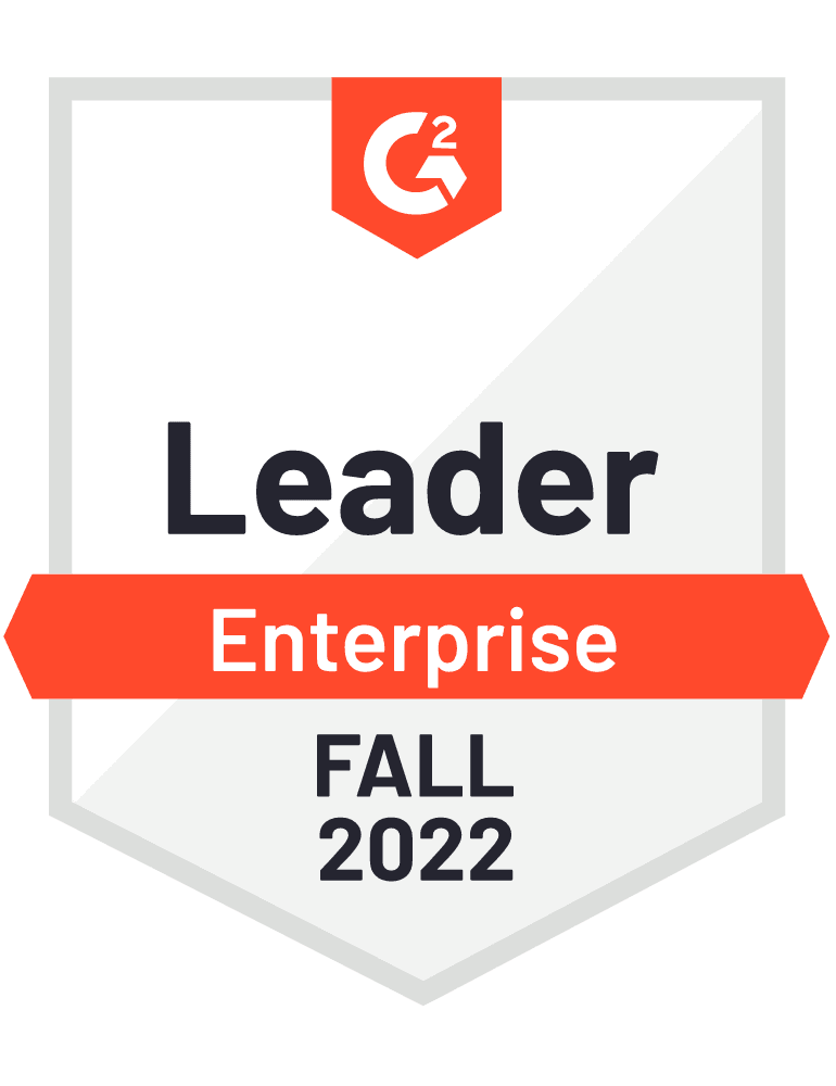 G2 - Leader - Enterprise - Fall 2022