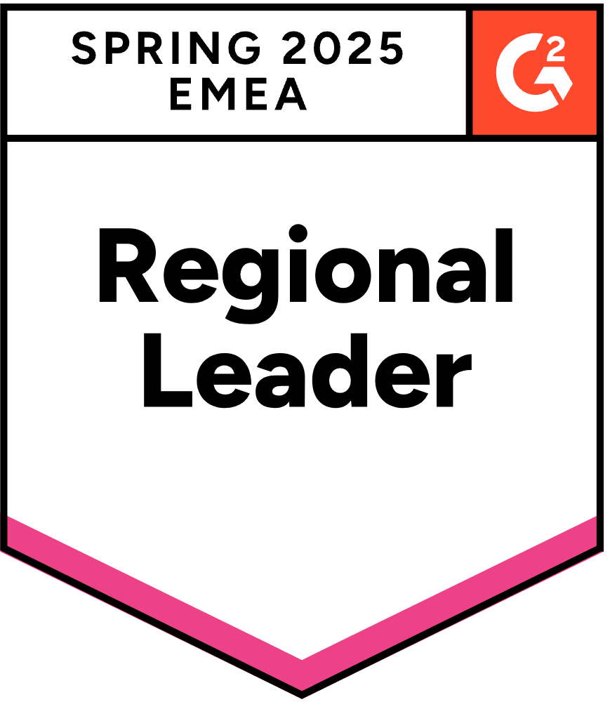 G2 Spring 2025 EMEA: Regional Leader