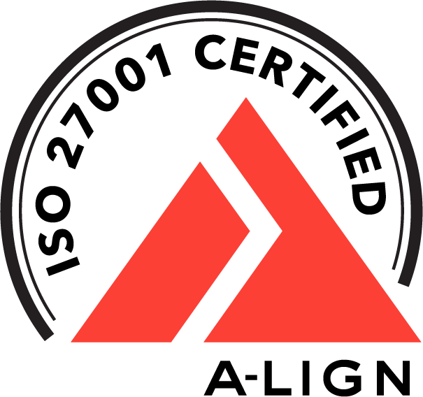 ISO 27001 A-lign Certifice - Certification Logo - Jitterbit Security